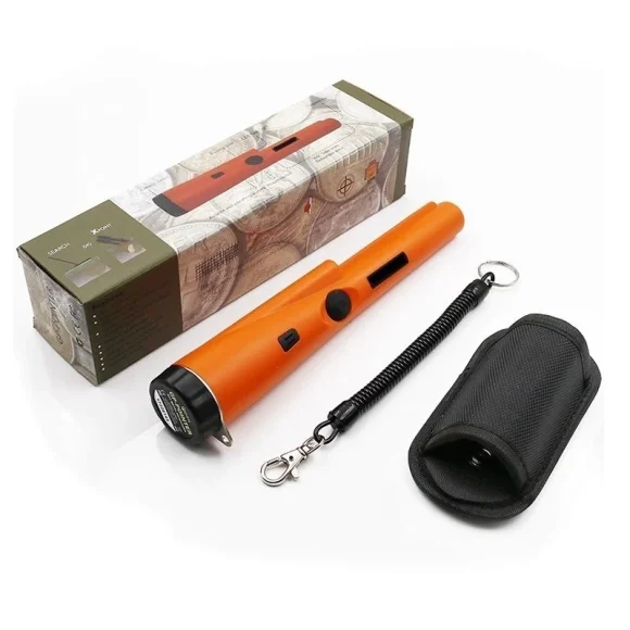 Metal Dedektörü Pinpointer Taşınabilir 360° Arama Hazinesi Saptama Bulucu Probu 9 V Pil Ve Kılıflı - Görsel 3
